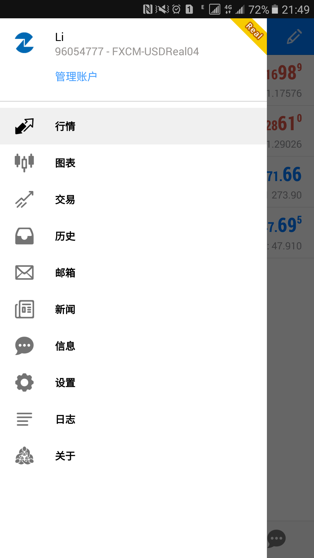 福汇入金3000，交易开始。