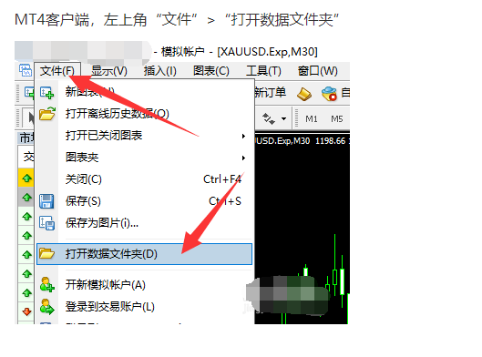 MT4指标安装方法