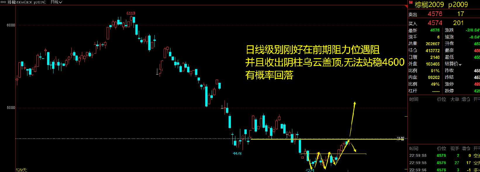 2020年5月21日棕榈行情分析策略
